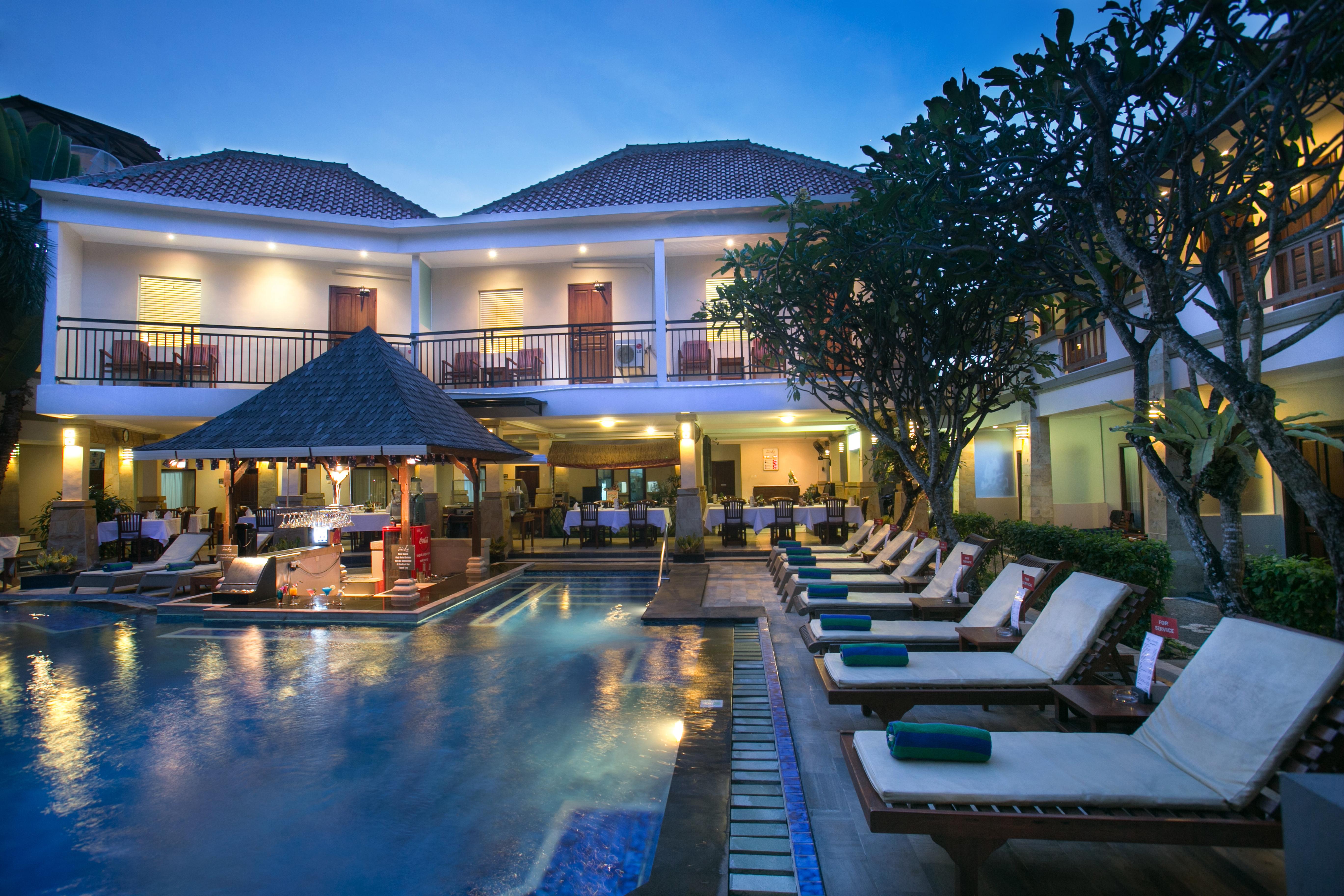The Niche Bali Hotell Legian Exteriör bild