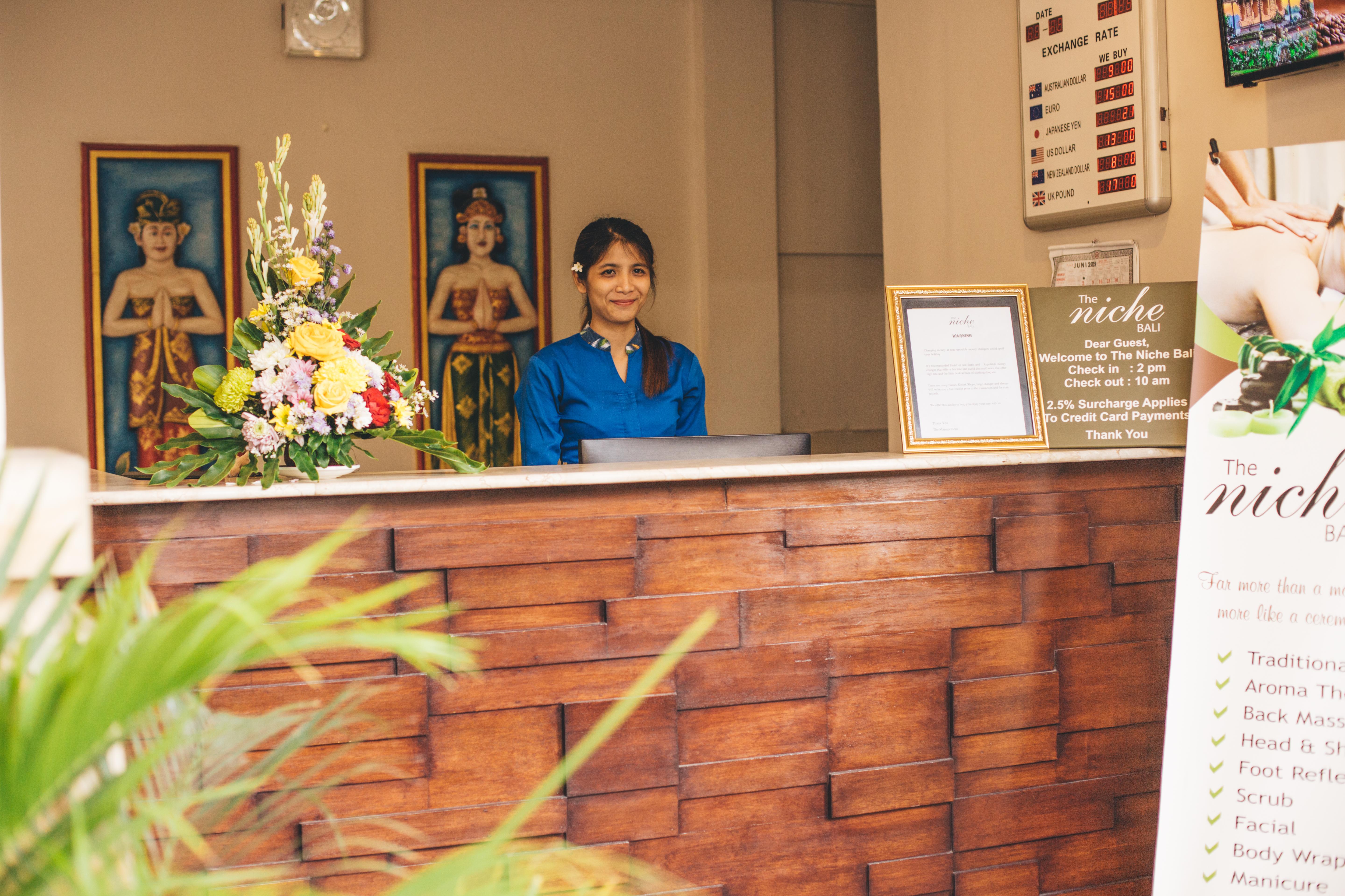 The Niche Bali Hotell Legian Exteriör bild
